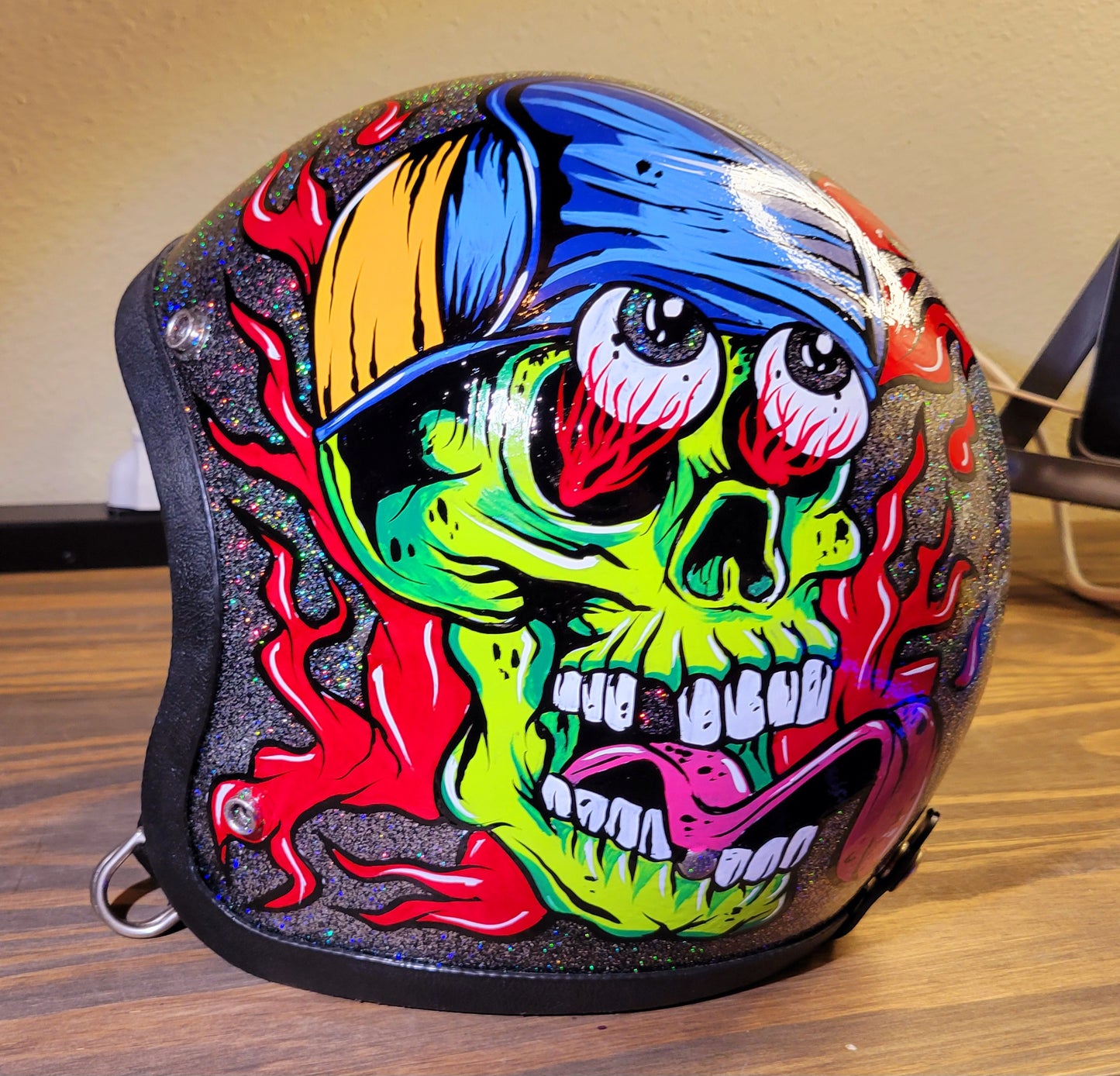 Custom "SKULL"  helmet