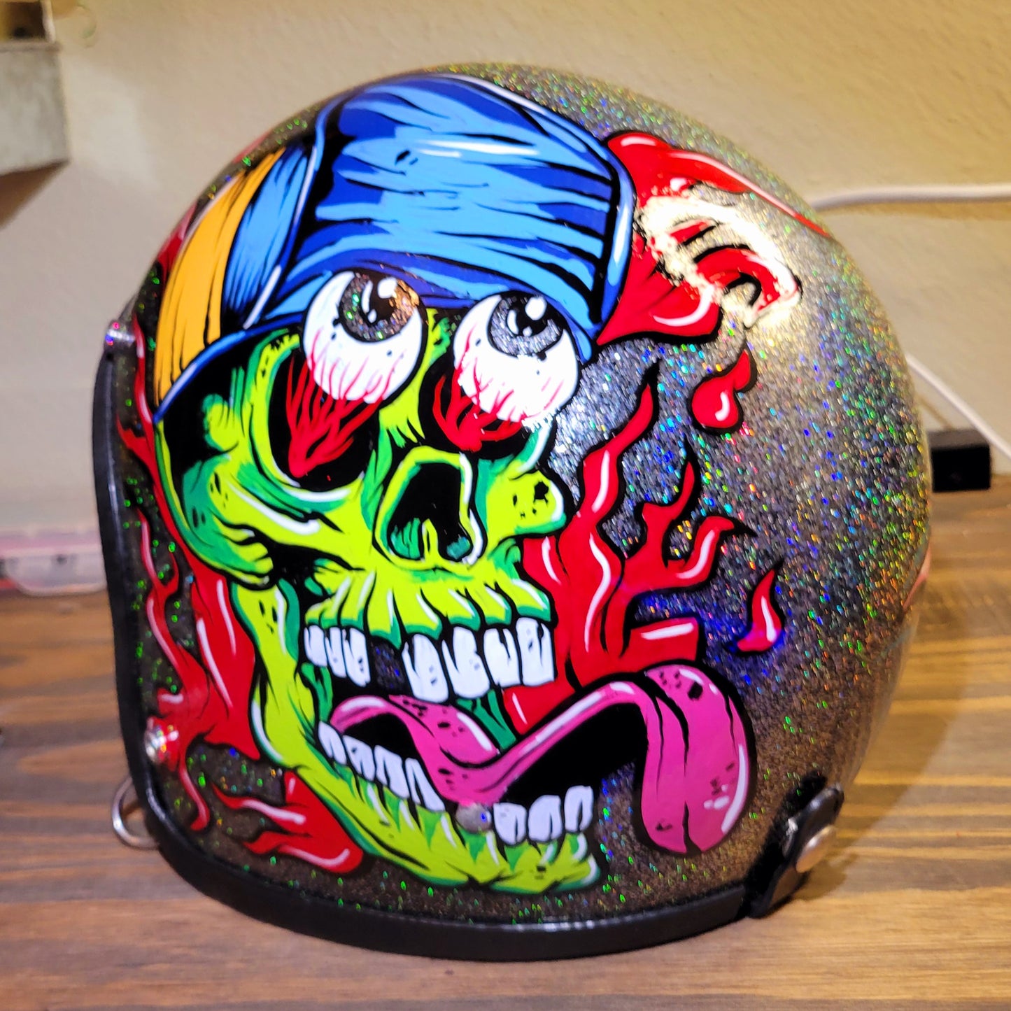 Custom "SKULL"  helmet