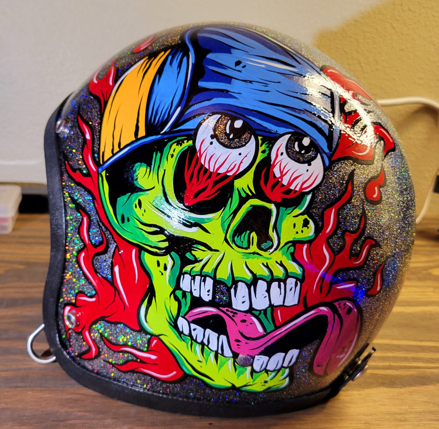 Custom "SKULL"  helmet